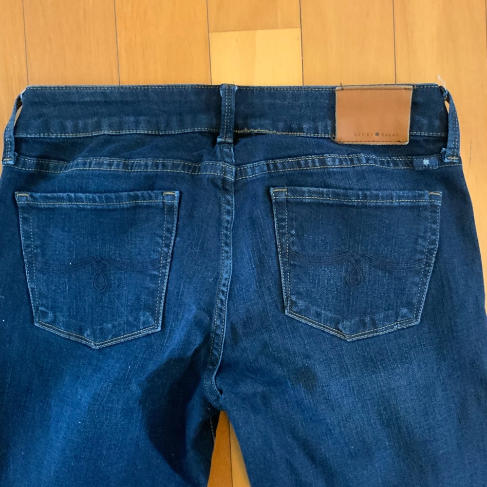 Lucky Brand Dark Blue Lolita Skinny Jeans